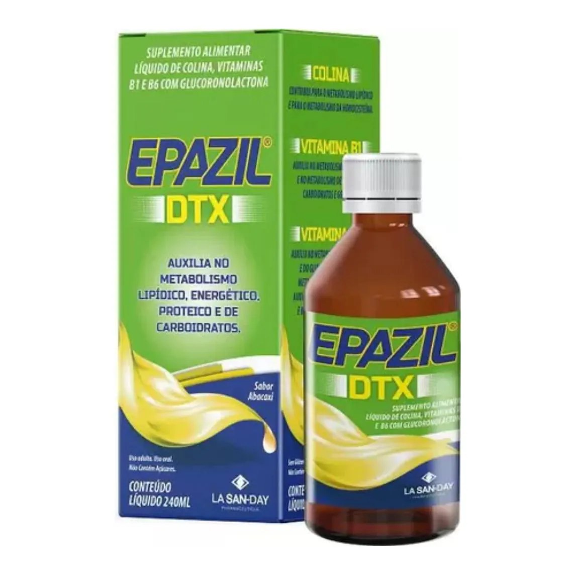 Suplemento Alimentar Vitamina Epazil Dtx 240ml – La San Day
