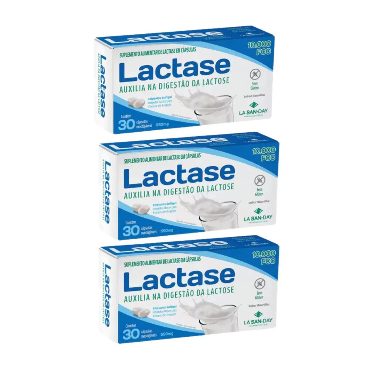 Kit C3 Suplemento Ideal Intolerantes Lactose – La San Day