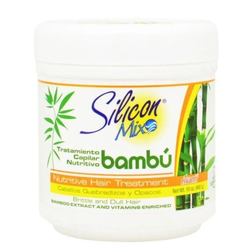 MáSCARA TRATAMENTO CAPILAR NUTRITIVO BAMBú 450G - SILICON MIX