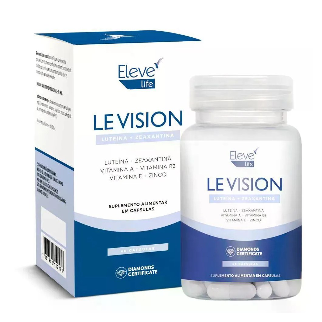 Le Vision - Vitaminas para Os Olhos - 30 Dias - 30 cápsulas