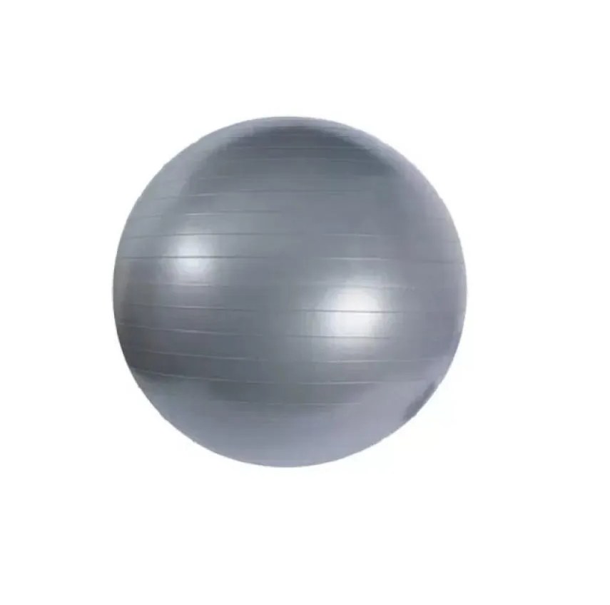 Bola Inflável para Exercícios - Cor: Cinza