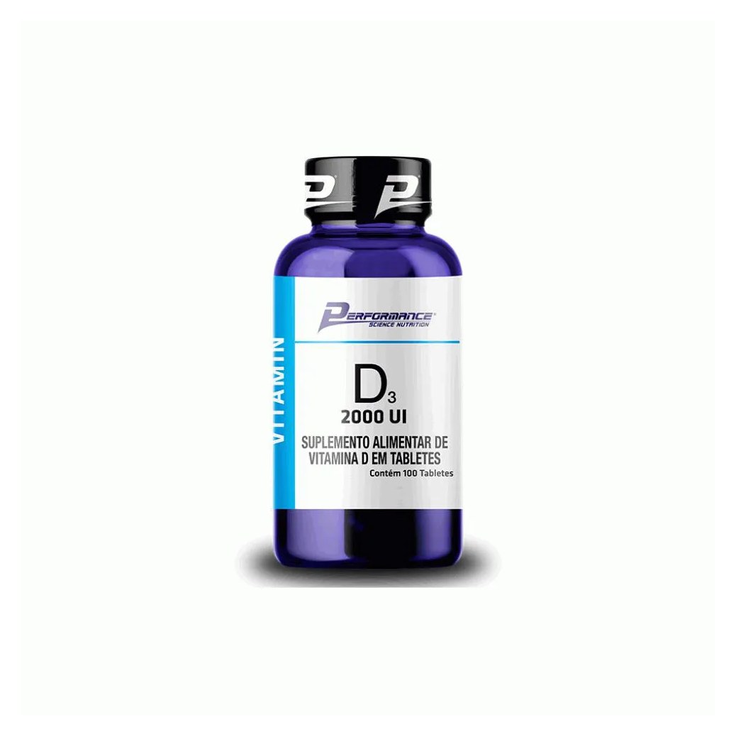 Vitamina D3 2000 Ui (100 Tabs) - Padrão: Único