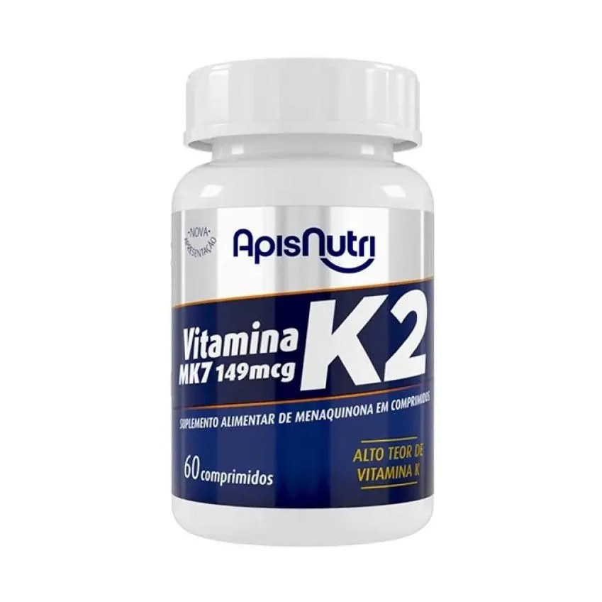 Vitamina K2 Mk7 (60 Comp) - Padrão: Único