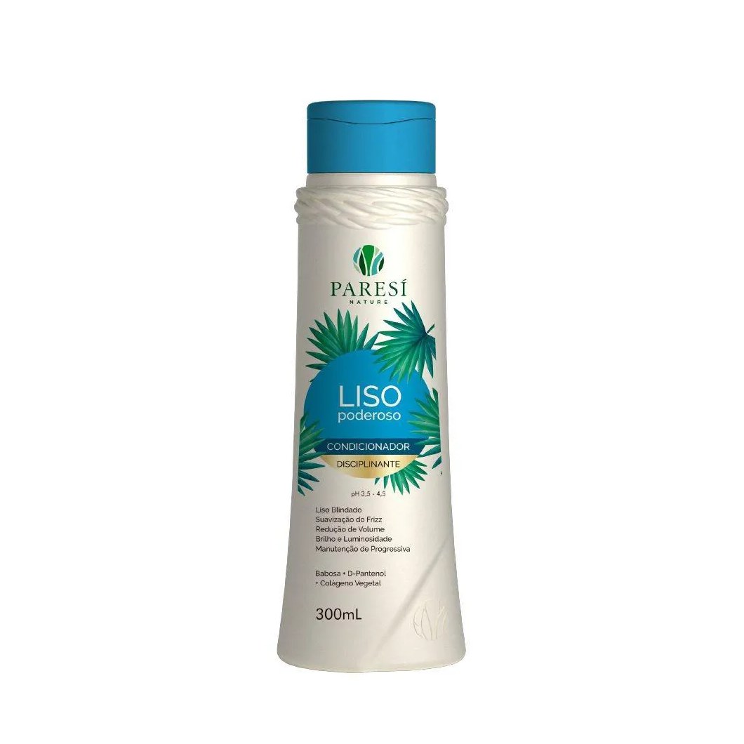 Shampoo Disciplinante Liso Poderoso 400ml Paresí Nature