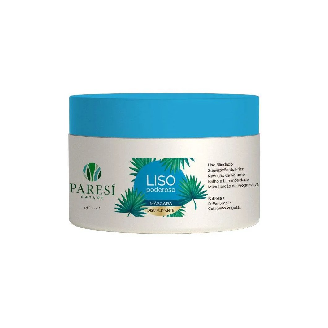 Mascara Disciplinante Liso Poderoso 300g Paresí Nature