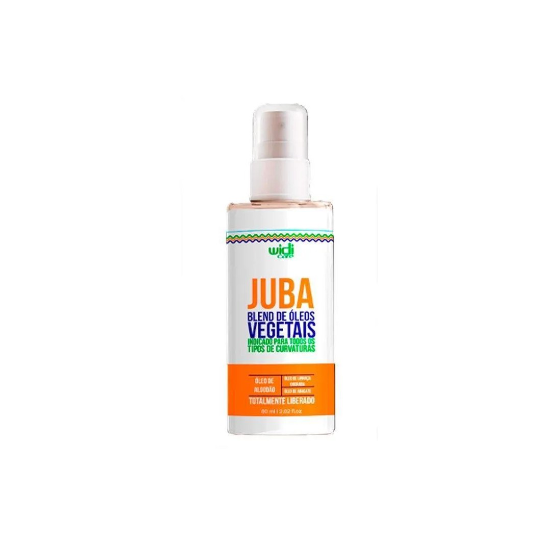 ÓLEO WIDI CARE JUBA BLEND DE ÓLEOS VEGETAIS - 60ML