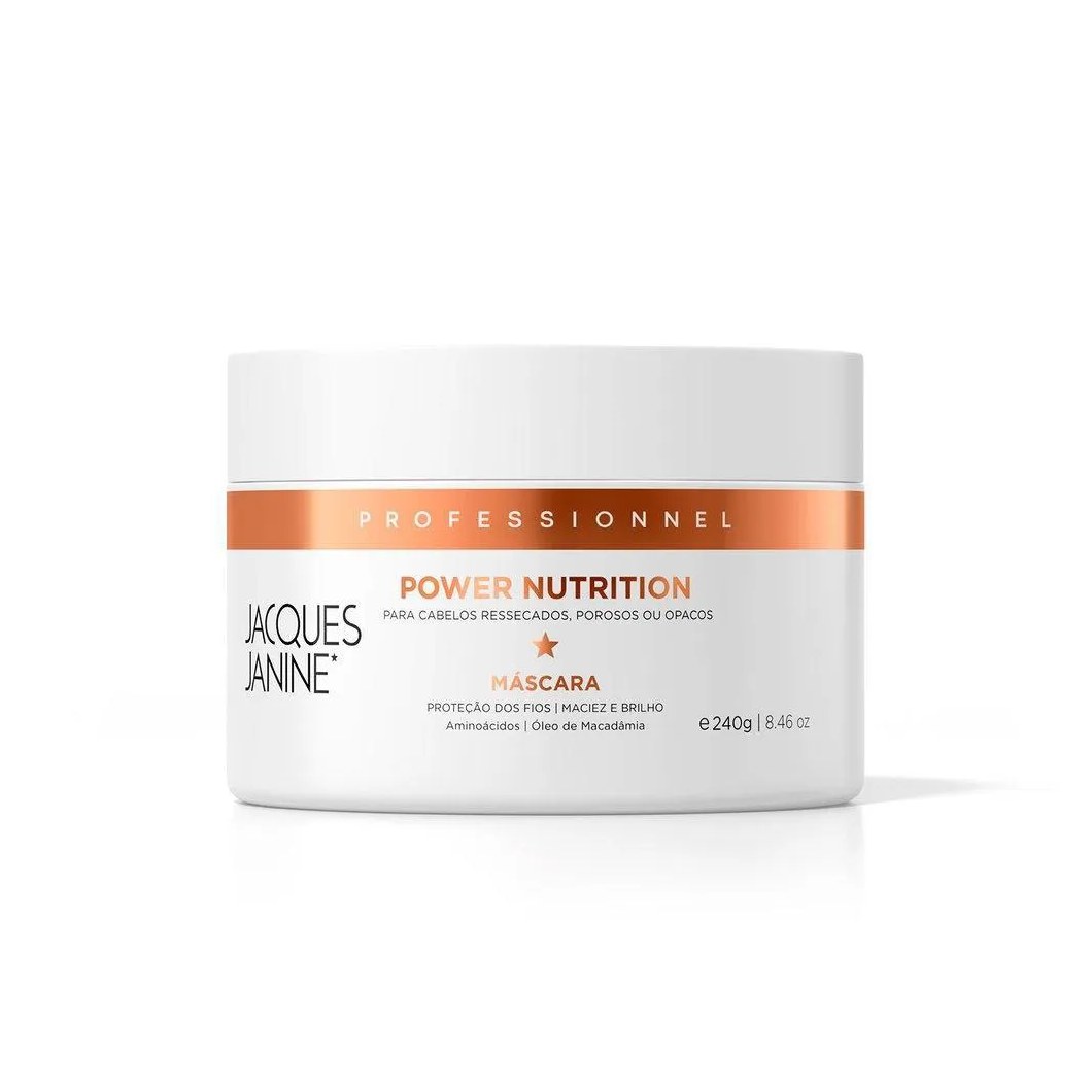 MáSCARA JACQUES JANINE POWER NUTRITION 240G