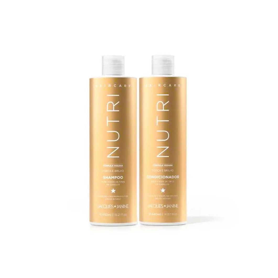 Kit Jacques Janine Hair Care Nutri Shampoo 450ml + Condicionador 440ml
