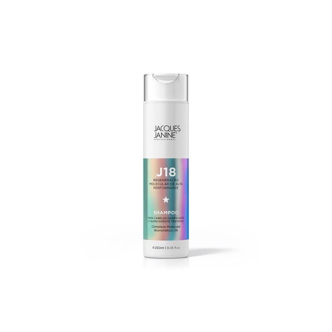 Shampoo Jacques Janine J18 Restauração da Força e Elasticidade 240ml