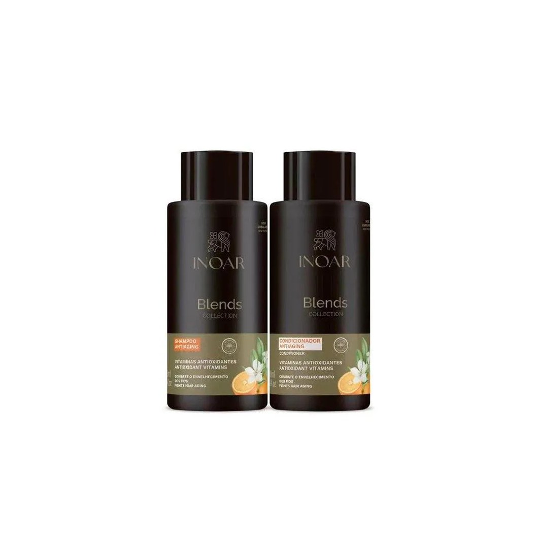 KIT INOAR BLENDS SHAMPOO 800ML+ CONDICIONADOR 800ML