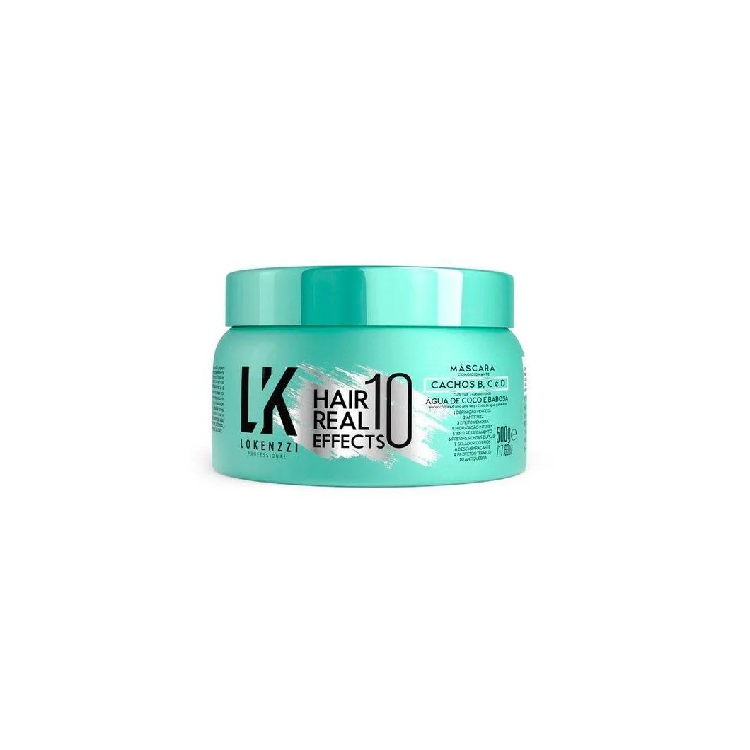 Máscara Lokenzzi 10 Effects Cachos 500G