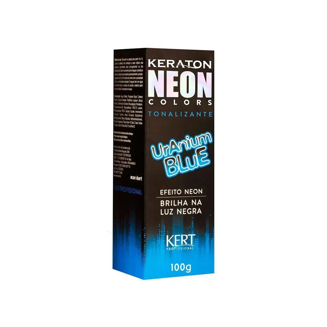 TONALIZANTE KERATON HARD COLOR NEON URANIUM - 100G