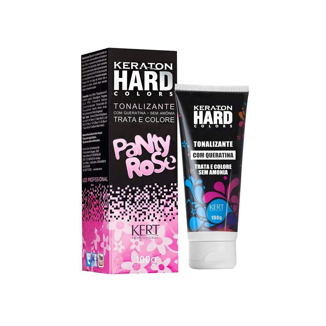 Tonalizante Keraton Hard Color Panty Rose - 100G