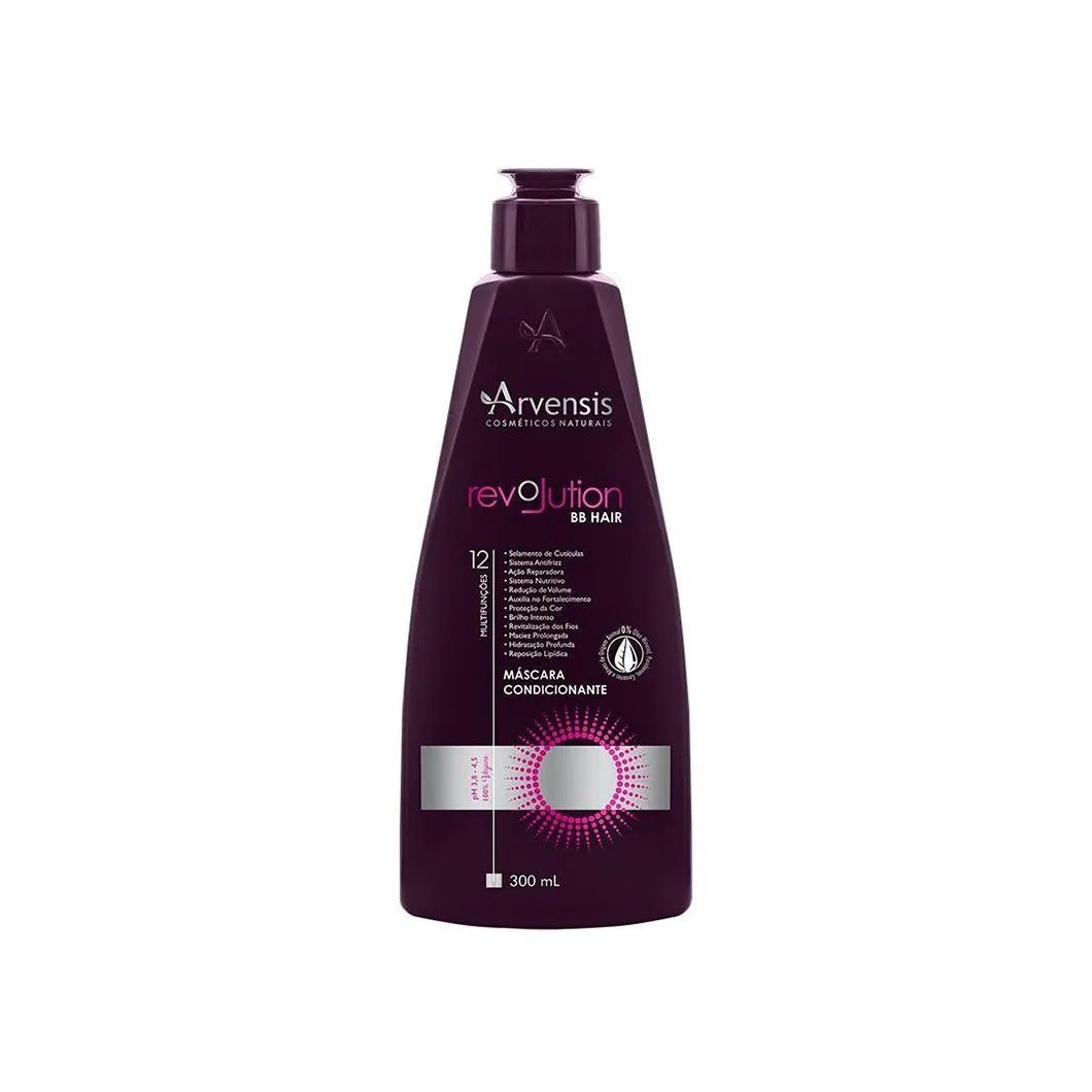 Máscara Condicionante Arvensis Revolution BB Hair – 300G
