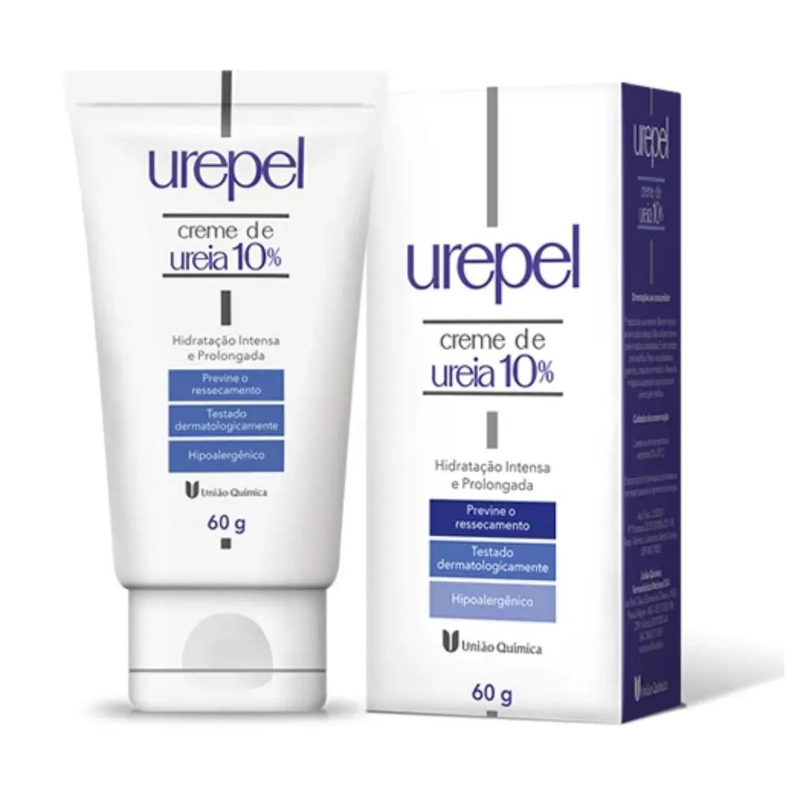 Creme Urepel Ureia 10% Hidratação Intensa 60g – Uniãoquímica