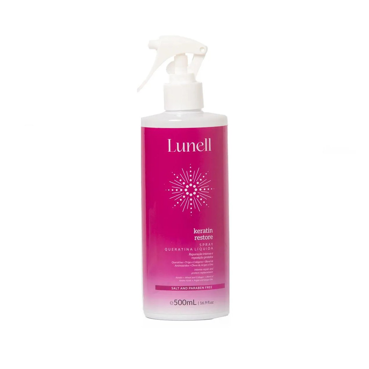 Queratina Líquida Lunell Keratin Restore 500ml