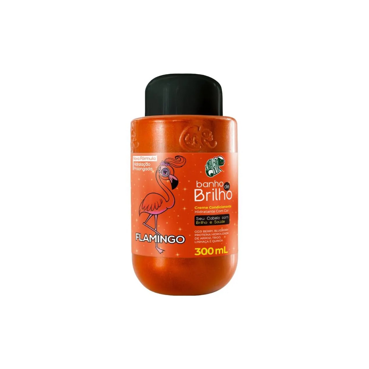 Banho de Brilho para Ruivas Flamingo Kamaleão Color 300ml