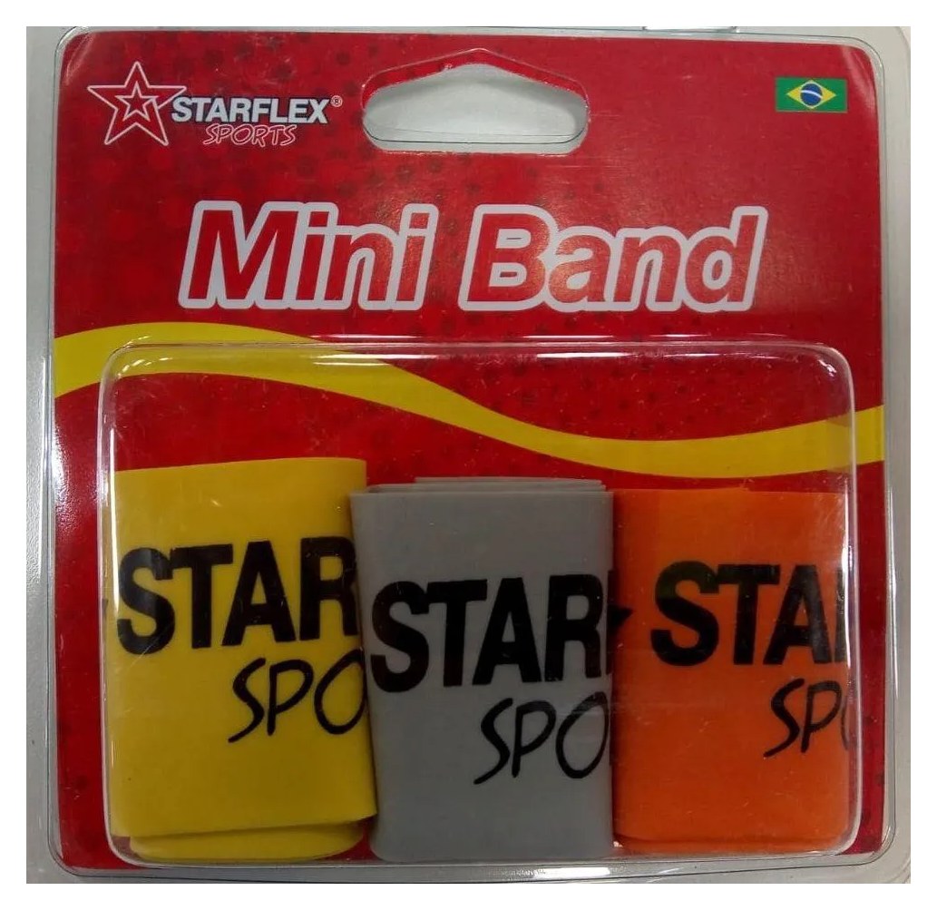 Kit Mini Band (fraco / Médio / Forte) - Padrão: Único