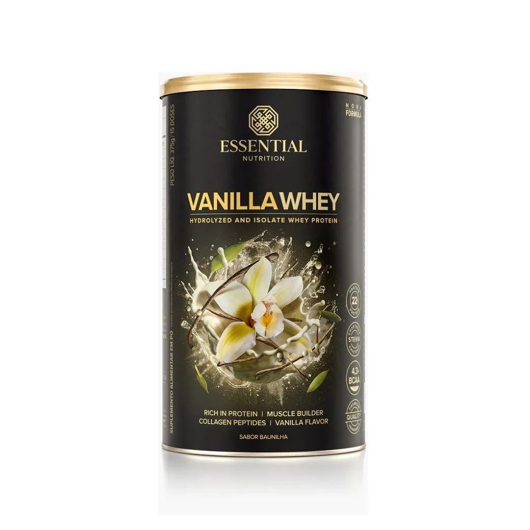 Vanilla Whey Hydrolized (375g) - Padrão: Único