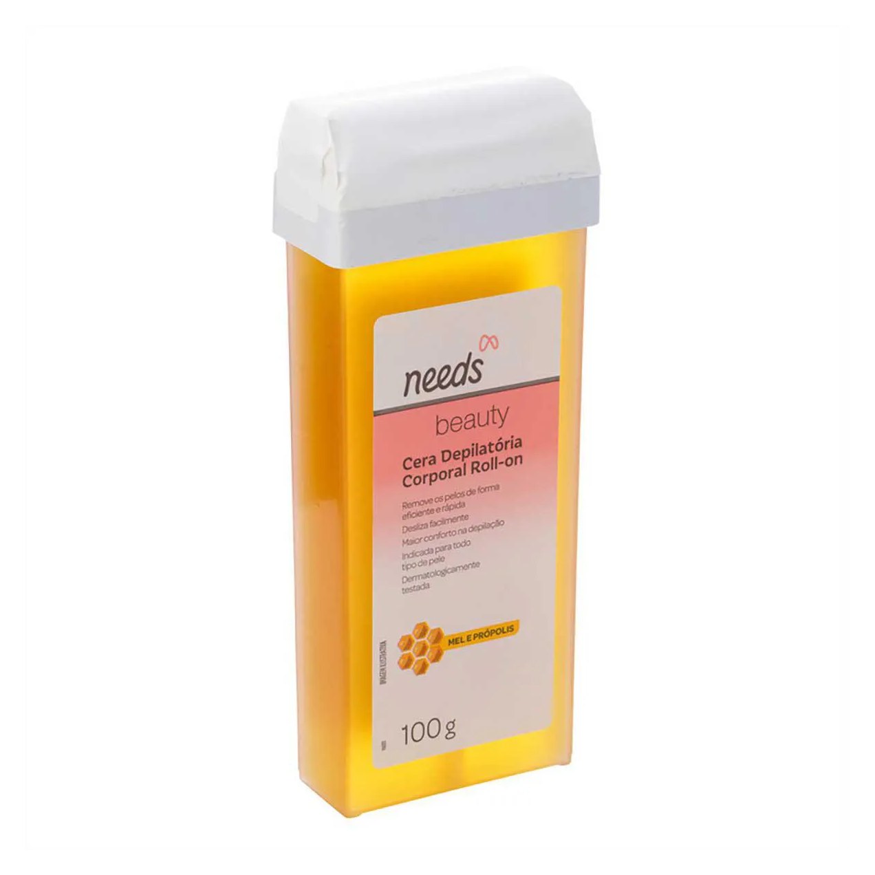 Cera Depilatória Corporal Roll-On Needs Beauty 100g