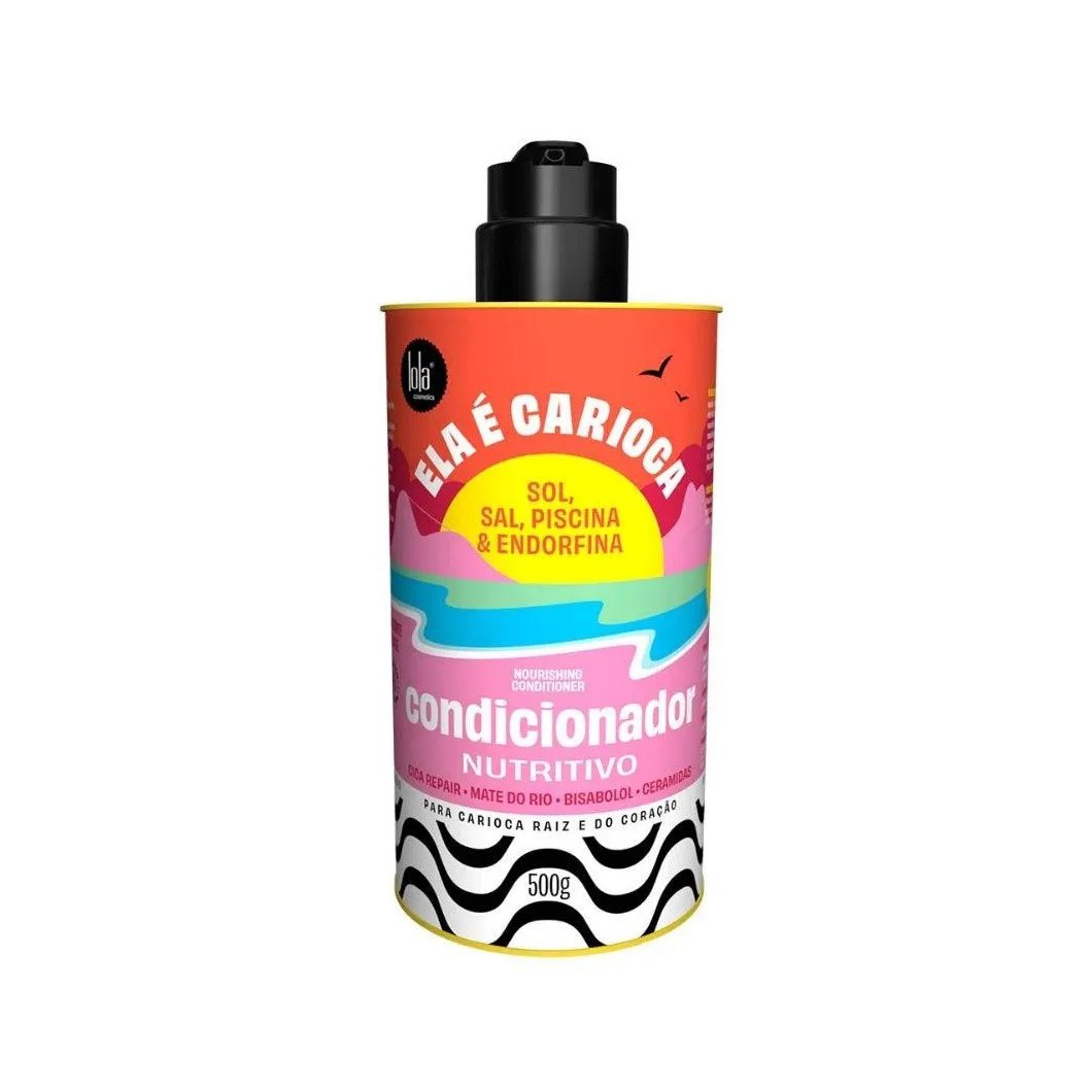Condicionador Nutritivo Lola Cosméticos Ela É Carioca Lola Vai À Praia 500gr