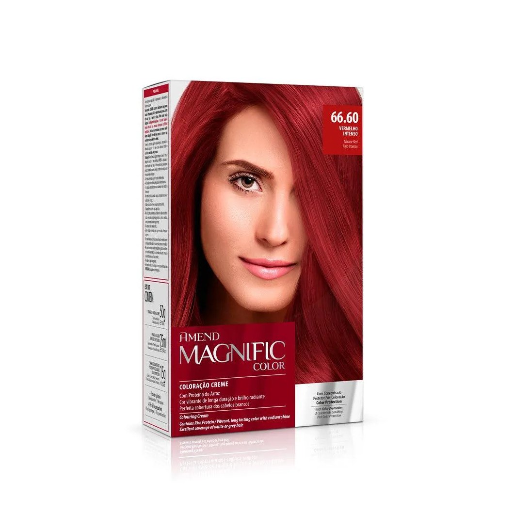 Tintura Amend Magnific Color 66.60 Vermelho Intenso