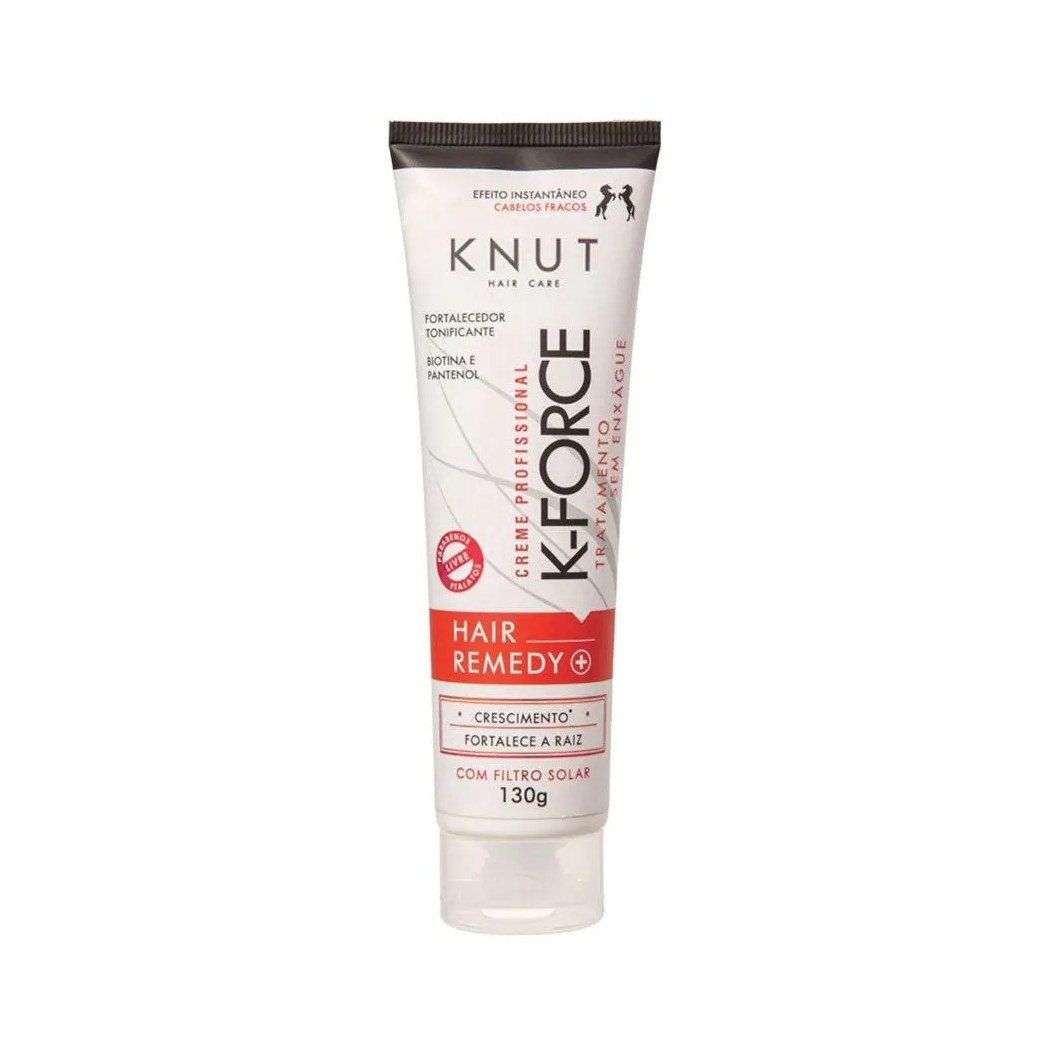 Creme Tratamento Capilar Hair Remedy K Force Knut 130gr