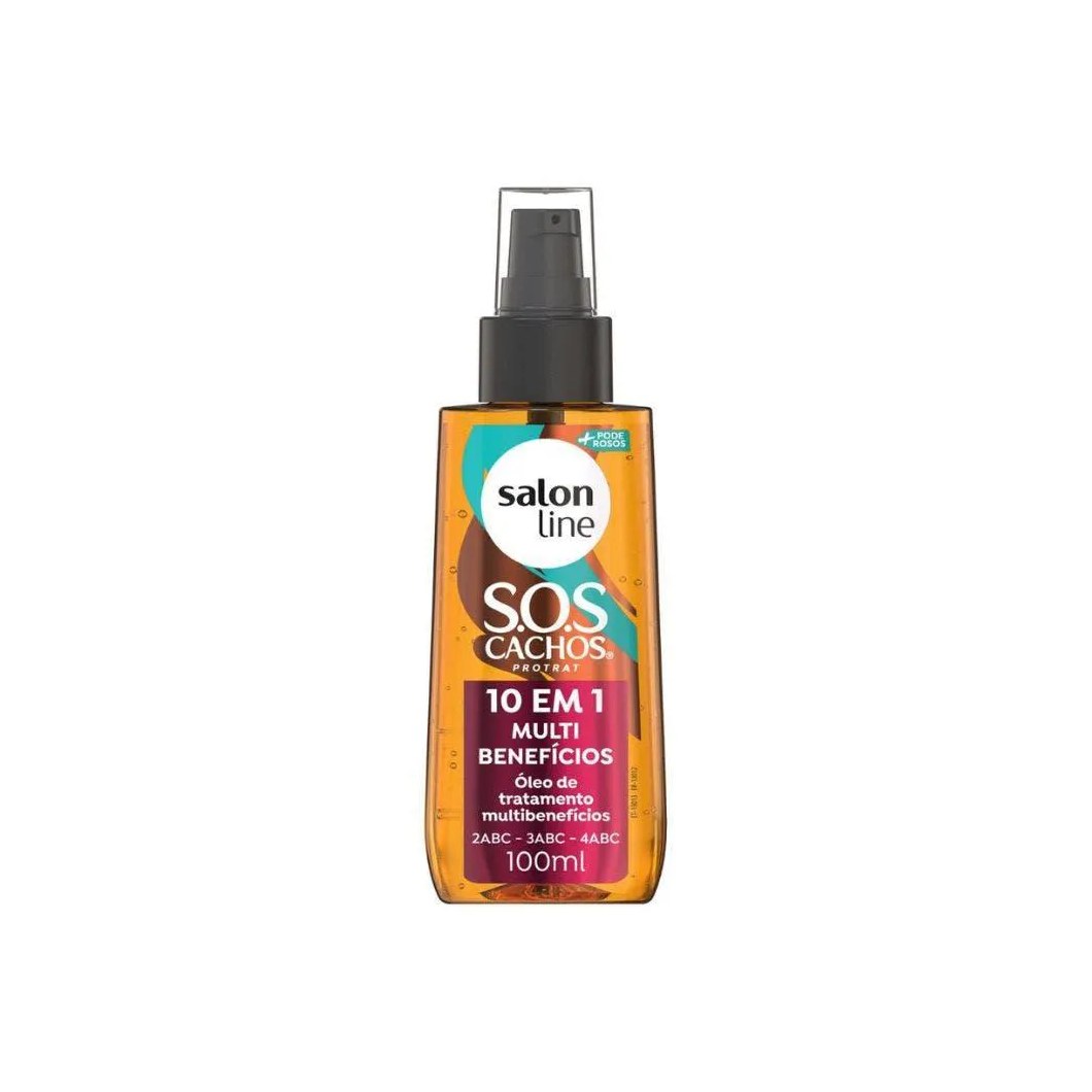 Óleo Salon Line Sos 10 em 1 Multibenefícios Poderosos 100ml