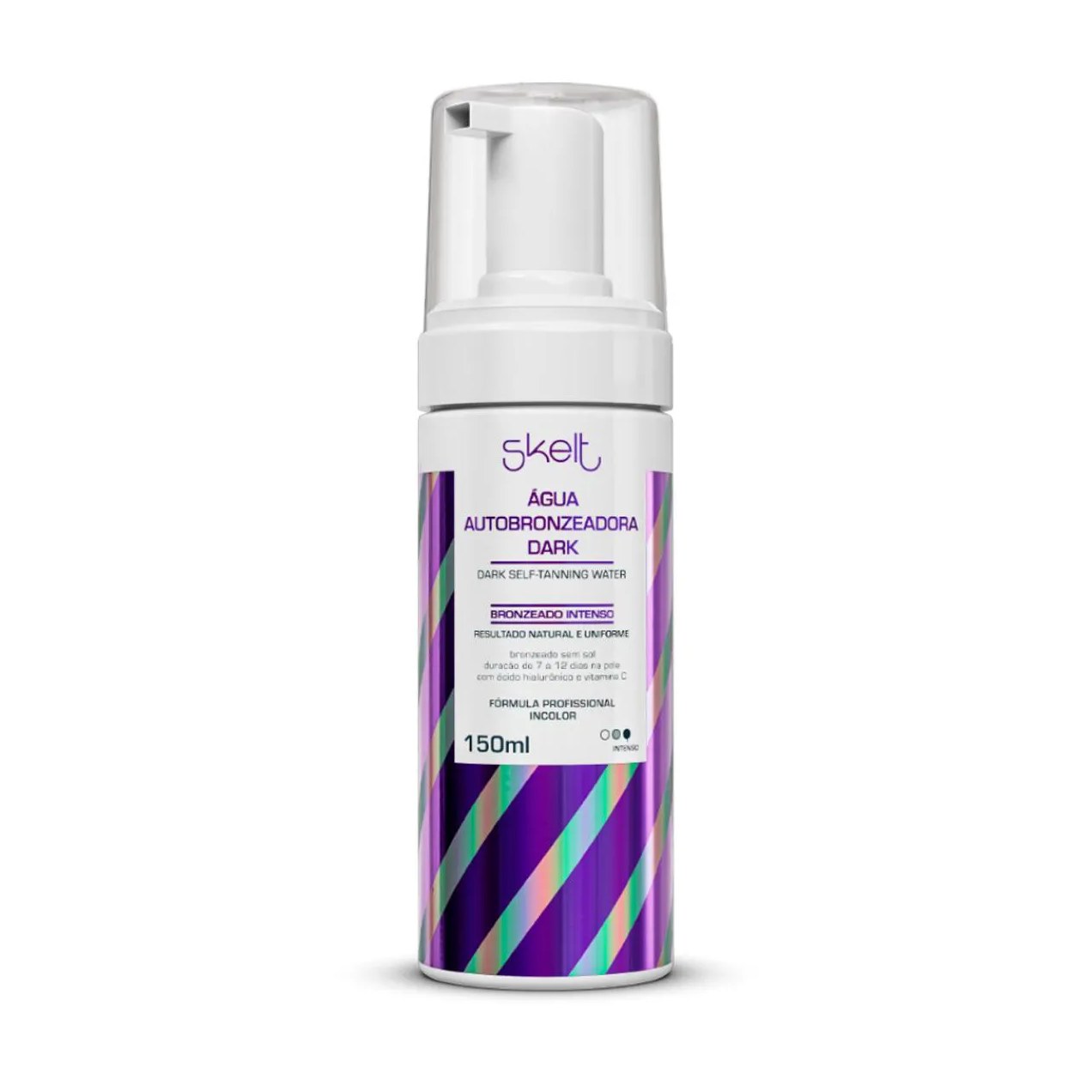 Água Autobronzeadora Corporal Loção Skelt Dark 150ml