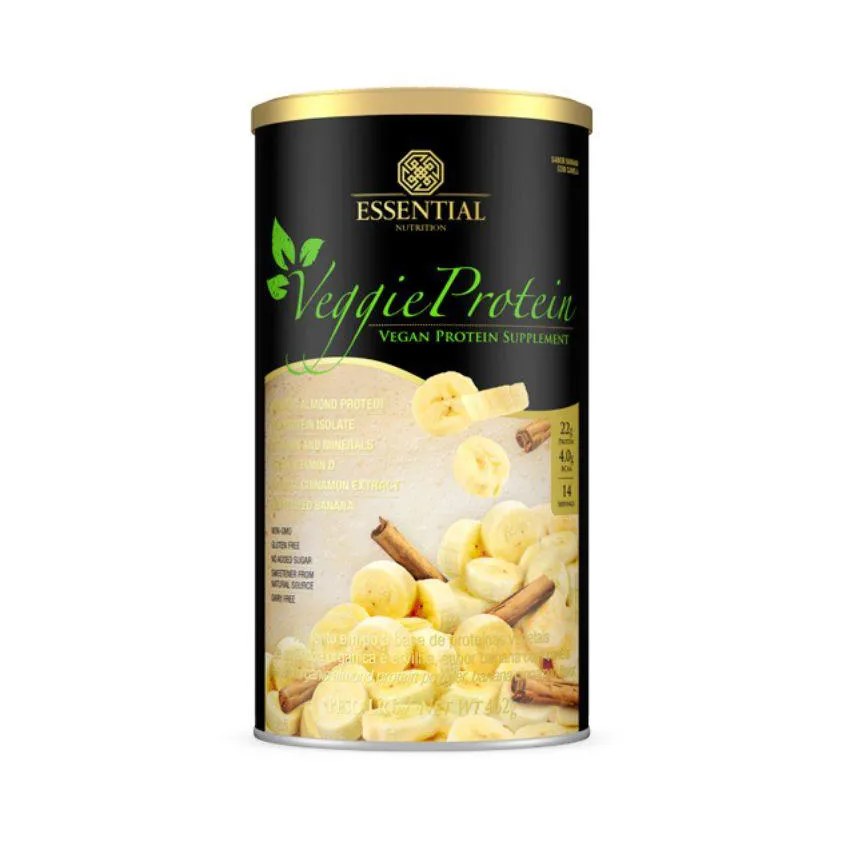 Veggie Banana com Canela Essential Nutrition 462g
