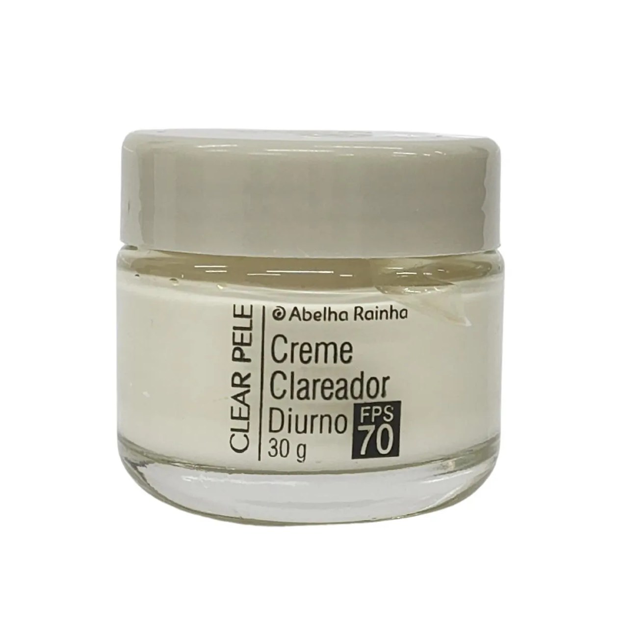 Creme Facial Clareador Diurno Fps 70 Clear Pele Abelha Rainha 30G