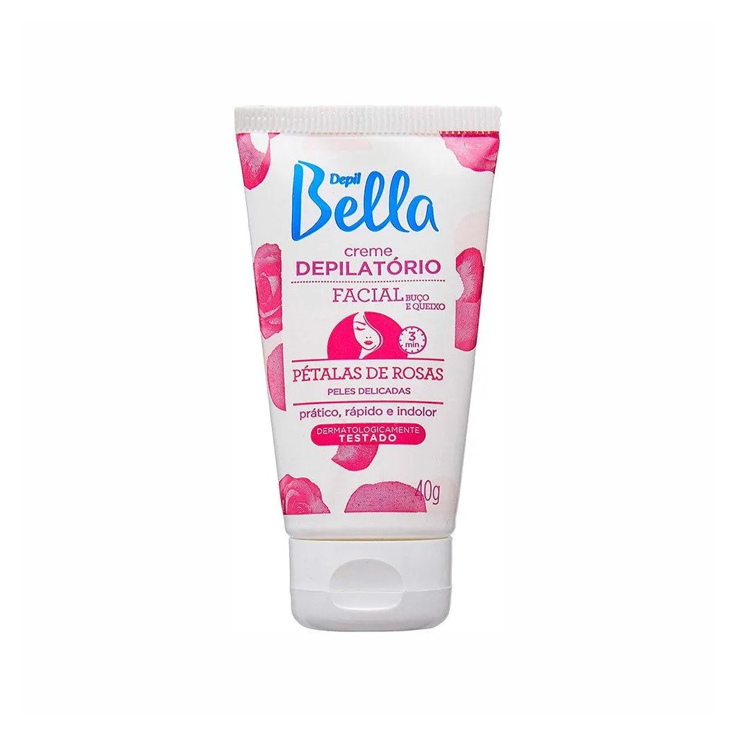 Creme Depilatório Facial Depil Bella Pétalas 40g