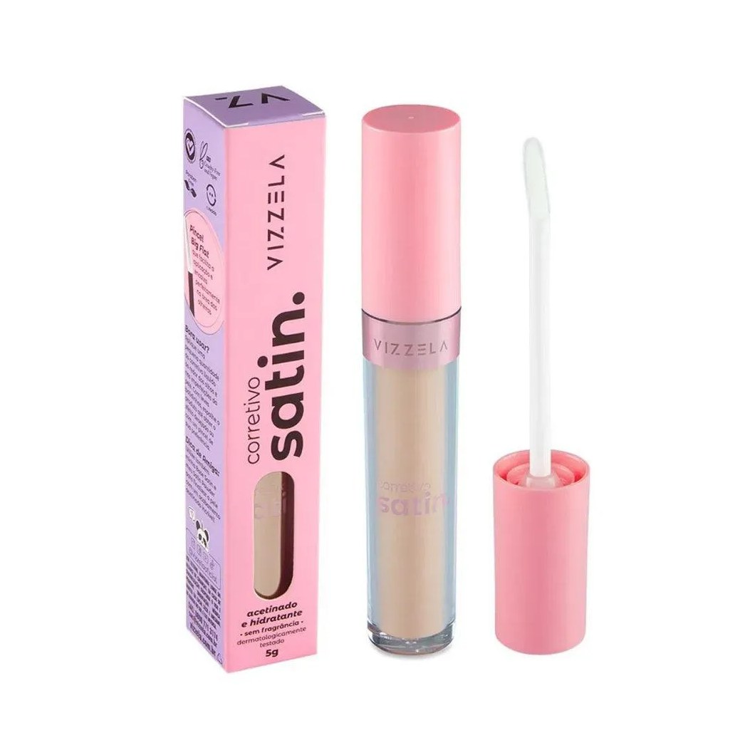 Corretivo Líquido Vizzela Satin Cor 05 5gr