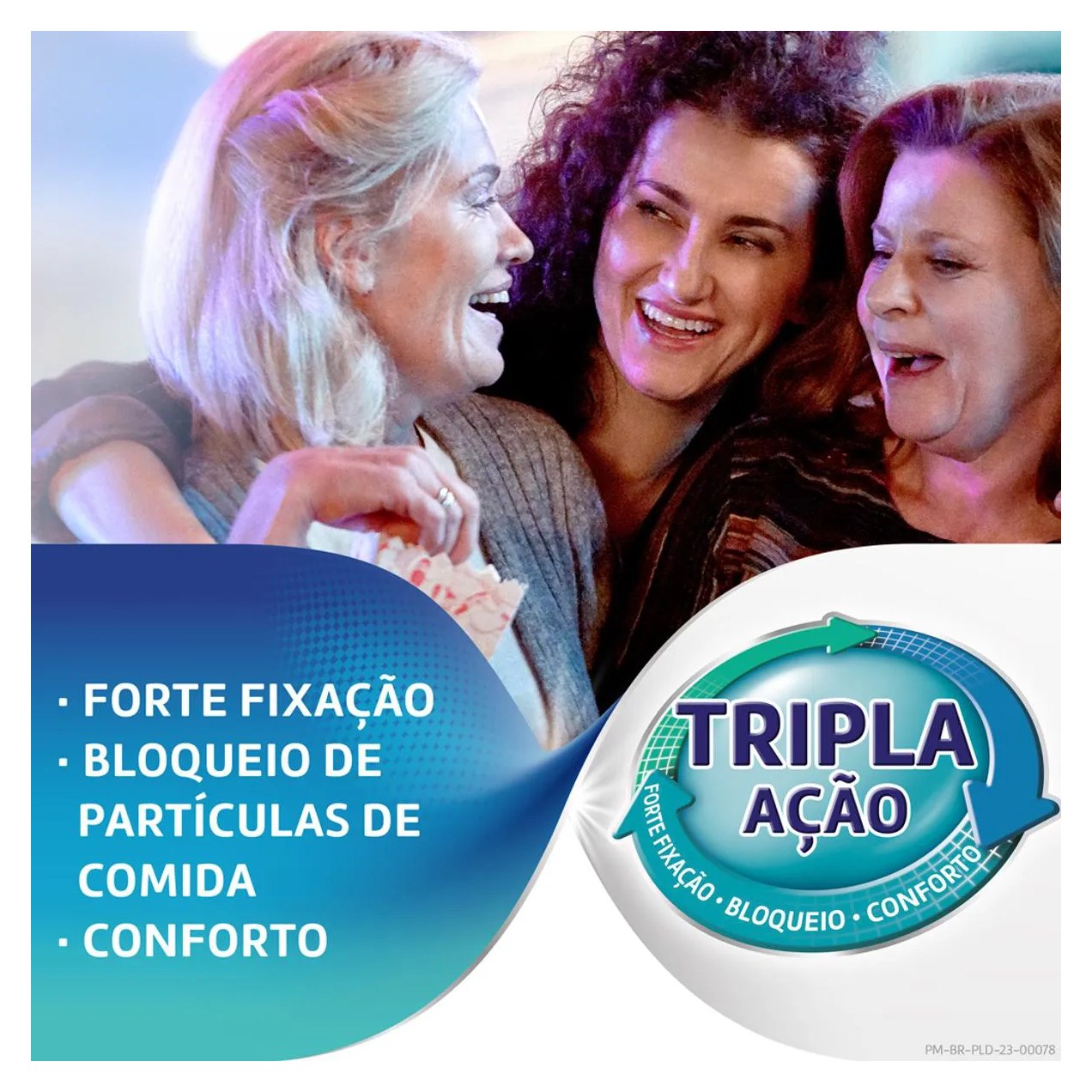 Creme Fixador de Dentadura Ultra Corega Tripla Ação Sem Sabor 70g