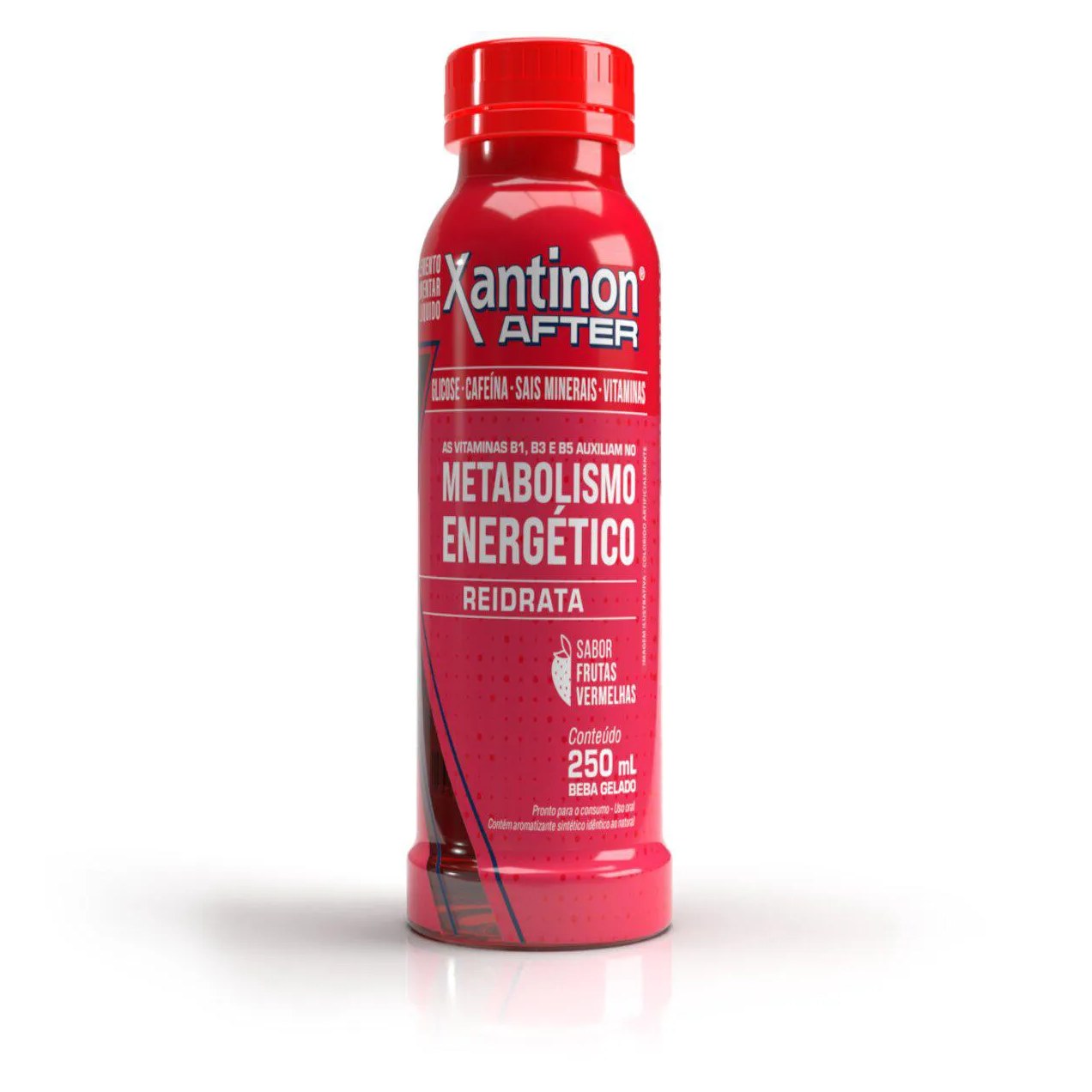 Bebida Isotônica Xantinon After Frutas Vermelhas 250ml