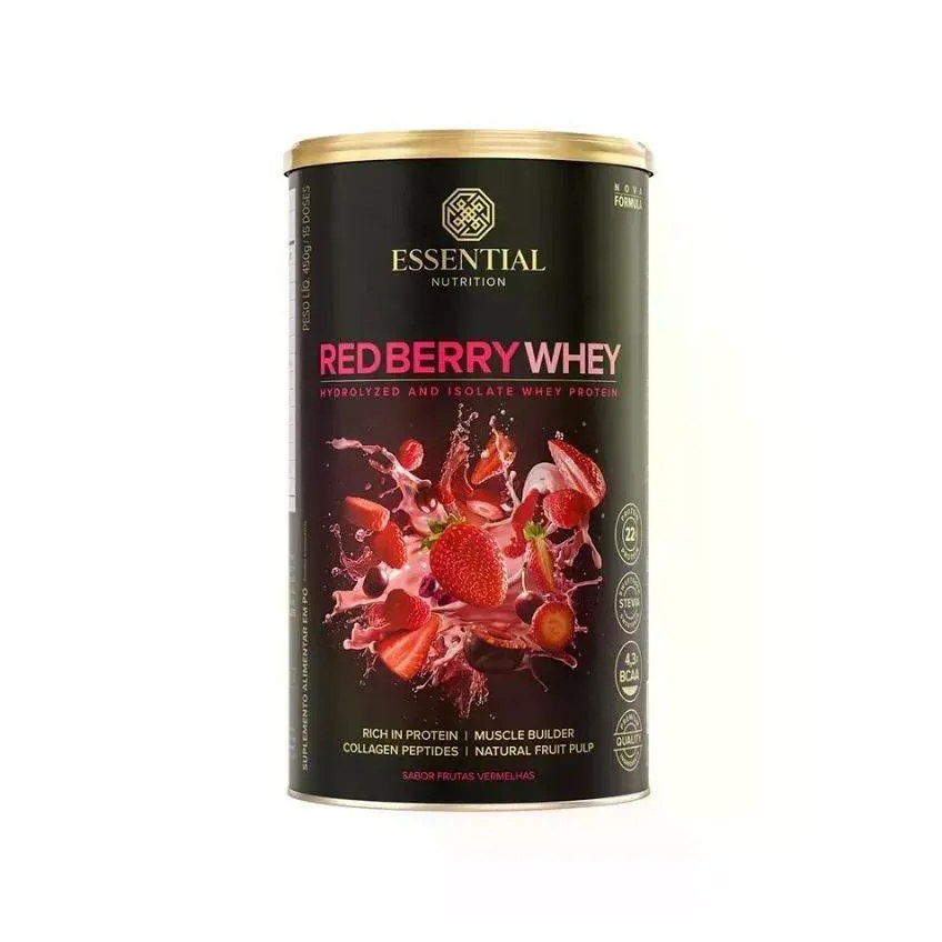 Red Berry Whey Essential Nutrition 450g