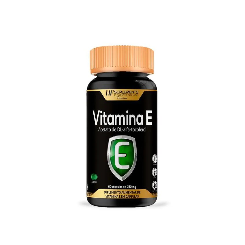 Vitamina e 400ui Alfa Tocoferol 60 cápsulas Hf Suplements