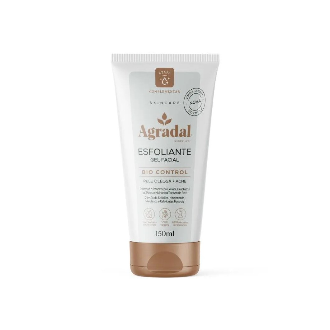 Esfoliante Gel Facial Agradal Bio Control 150ml