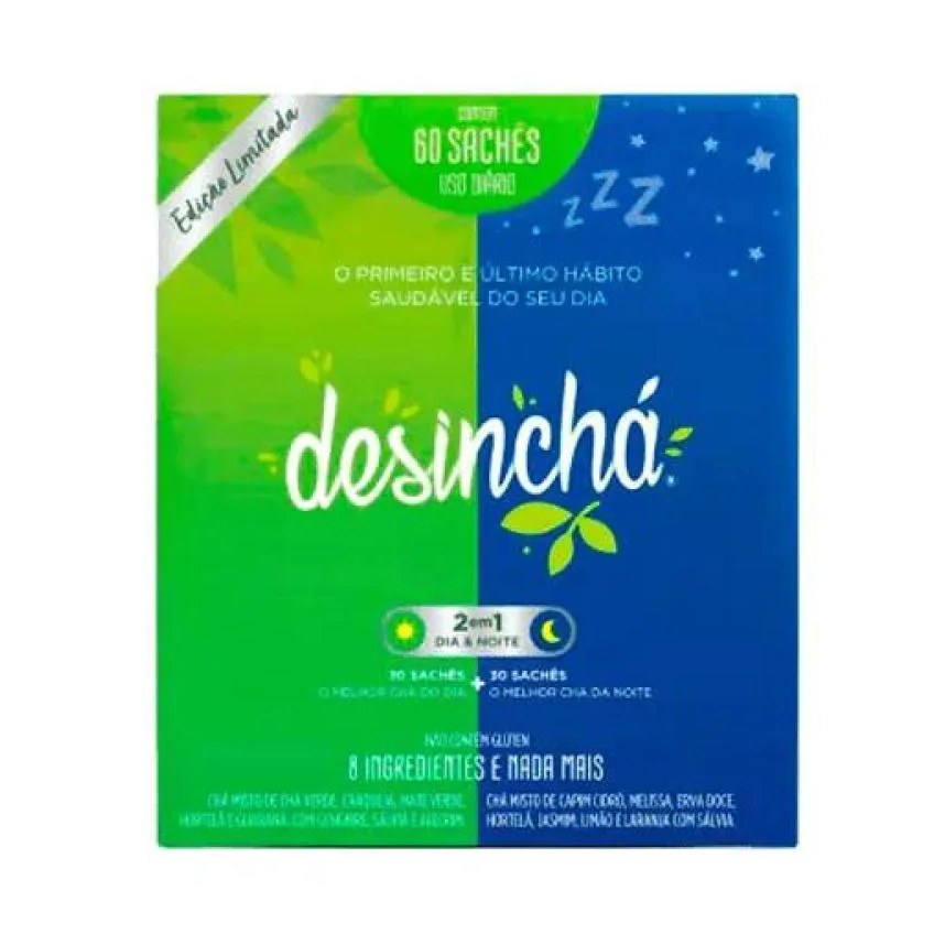 Desinchá Misto Dia Noite 60 Sachês