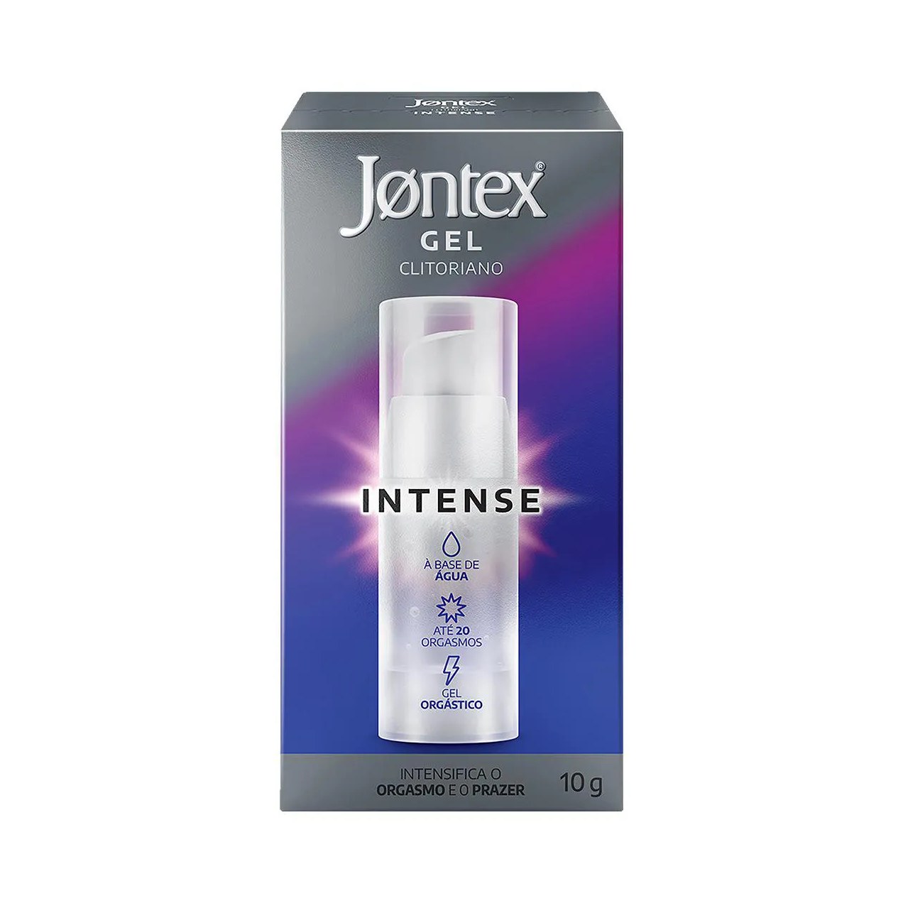 Gel Íntimo Clitoriano Jontex Intense caixa 10g