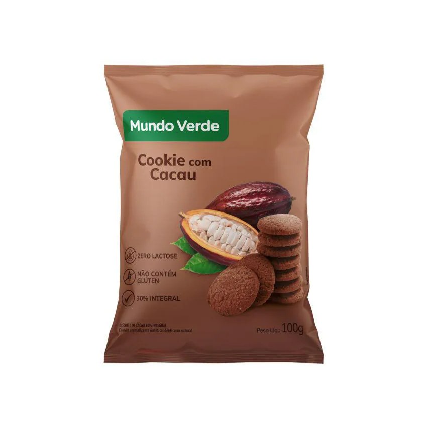 Cookie com Cacau Mundo Verde 100g