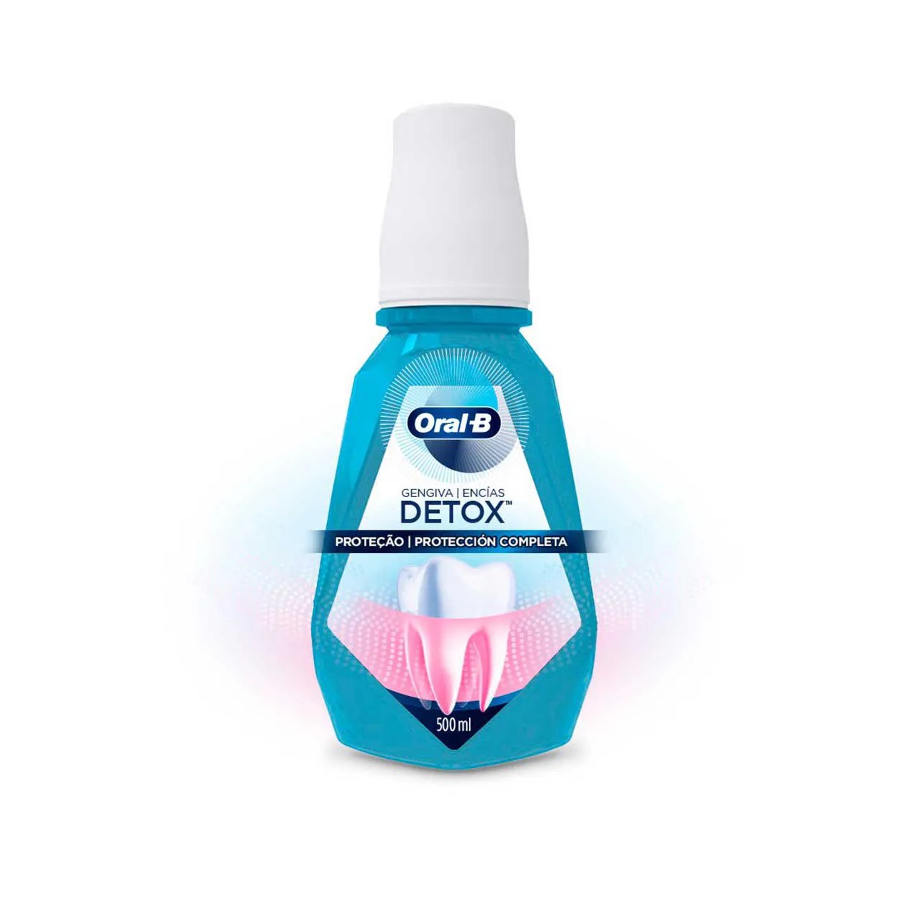 Enxaguante Bucal Oral-B Gengiva Detox Sem Álcool 500ml