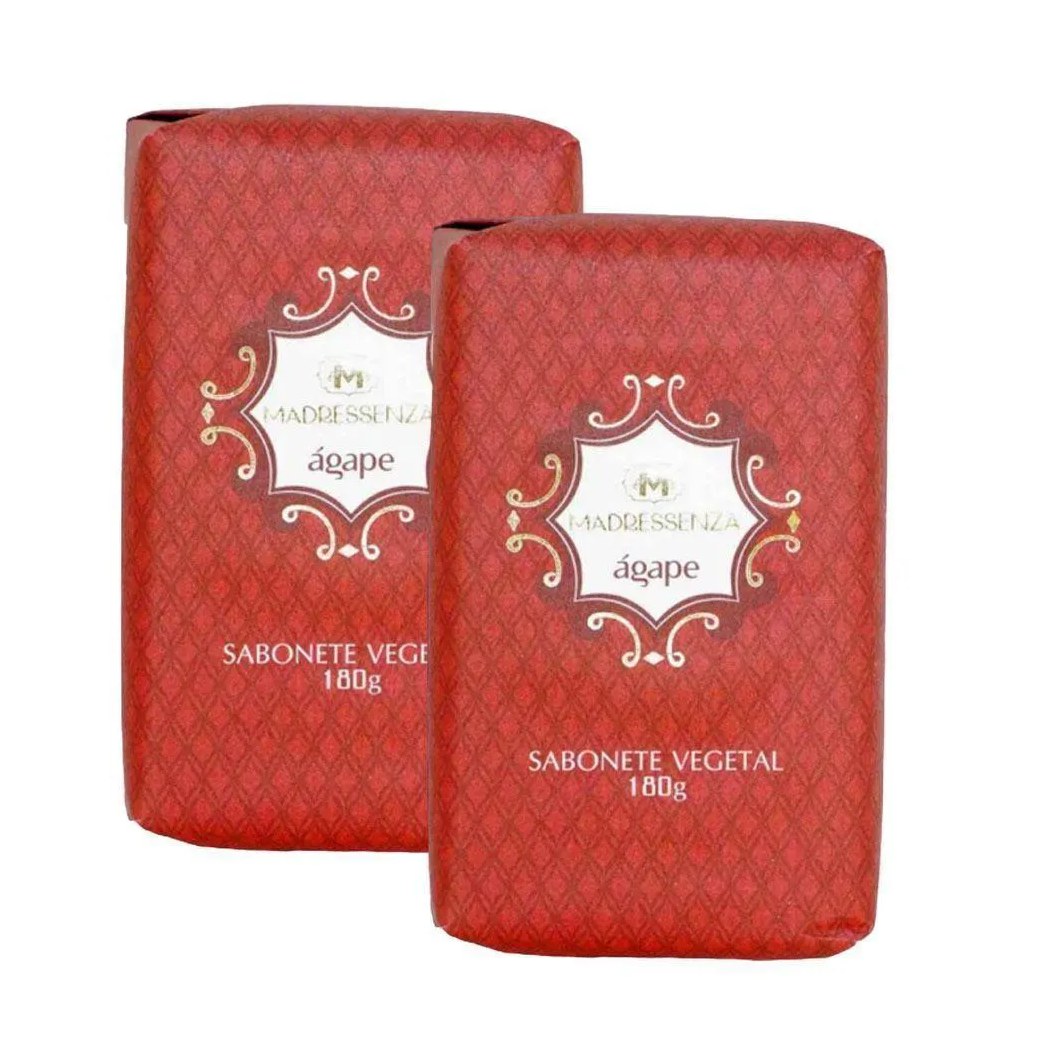 Kit 2 Sabonetes em Barra Ágape Madressenza 180g