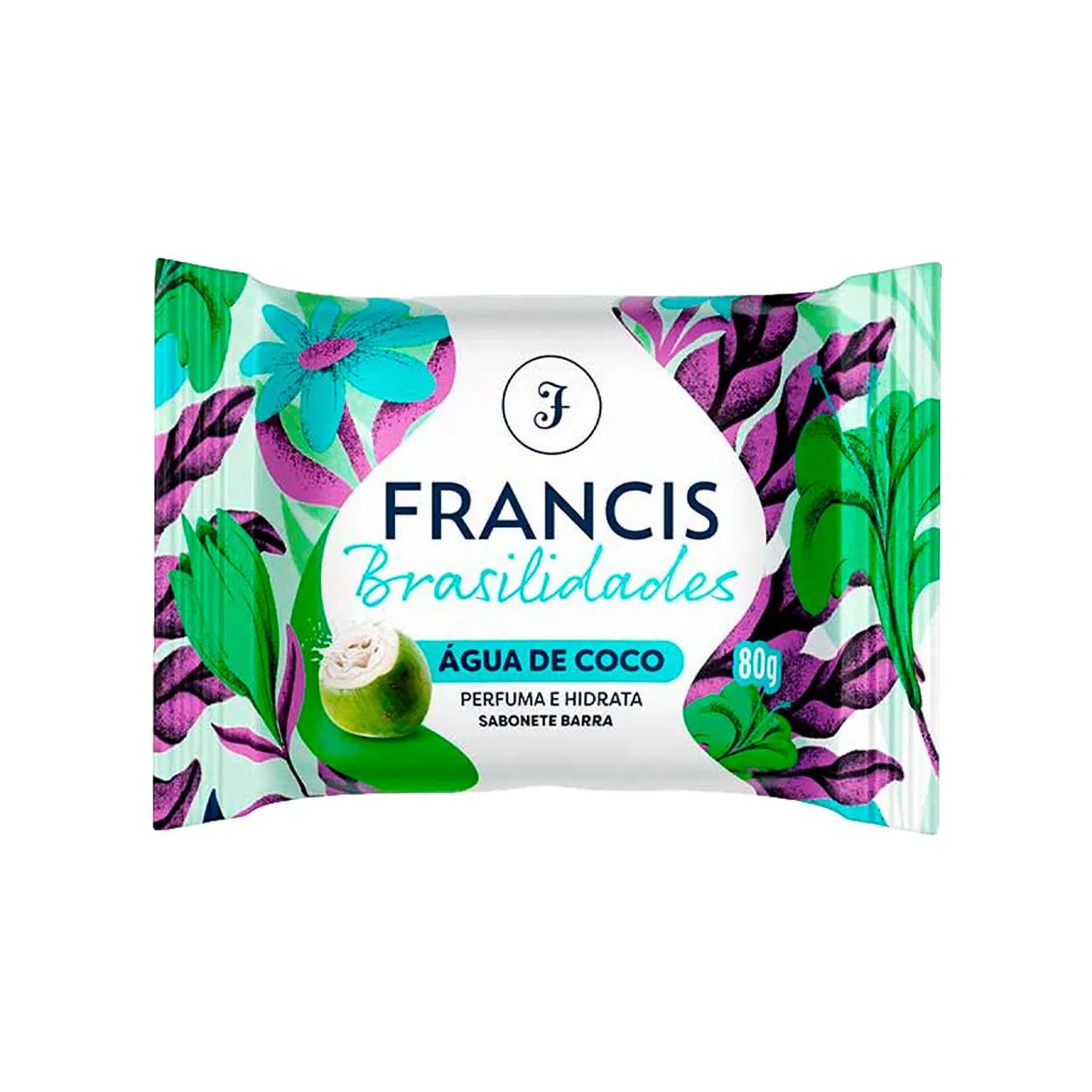 Sabonete em Barra Francis Brasilidades Água de Coco 80g