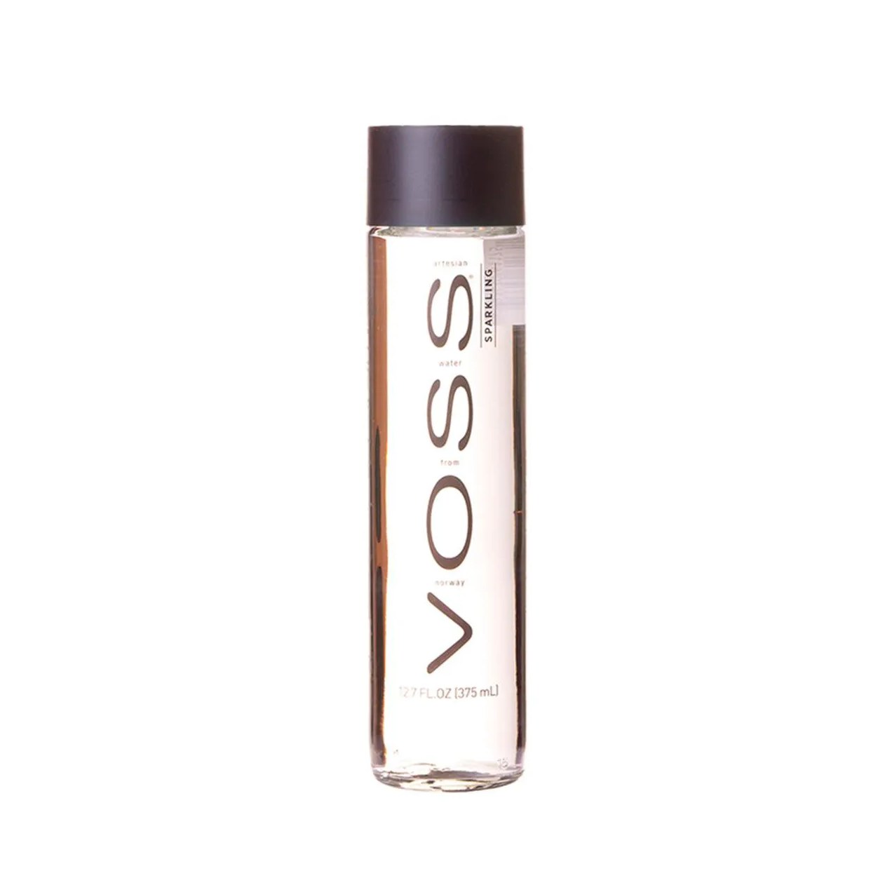 Água Voss Com Gás Garrafa de Vidro 375ml