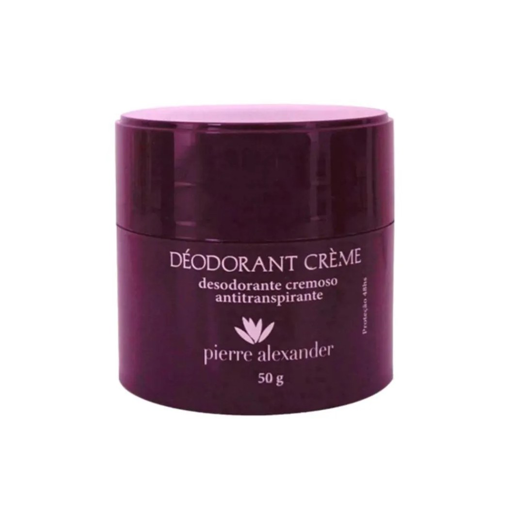 Desodorante Antitranspirante Creme Pierre Alexander 50g