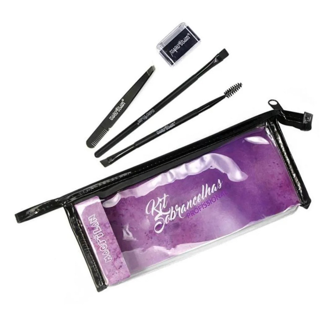 Kit Sobrancelhas Profissional Macrilan Ks100
