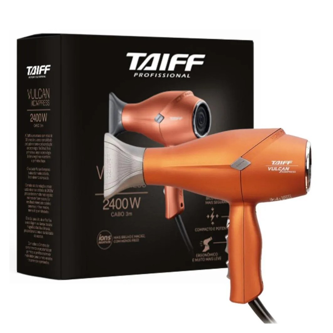 Taiff Secador Vulcan Kompress 2400w 220v