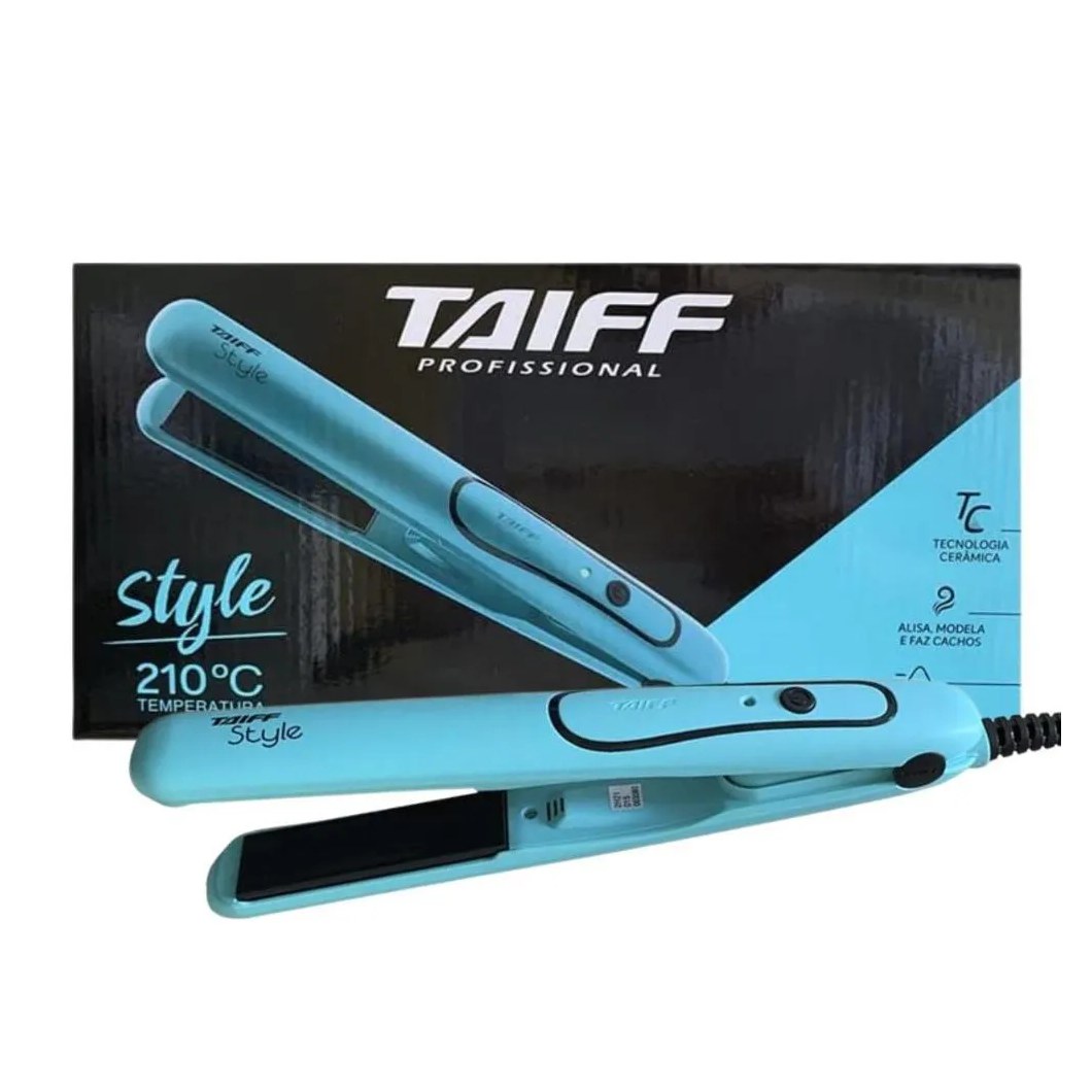 Chapa Taiff Style Azul 210°c Bivolt