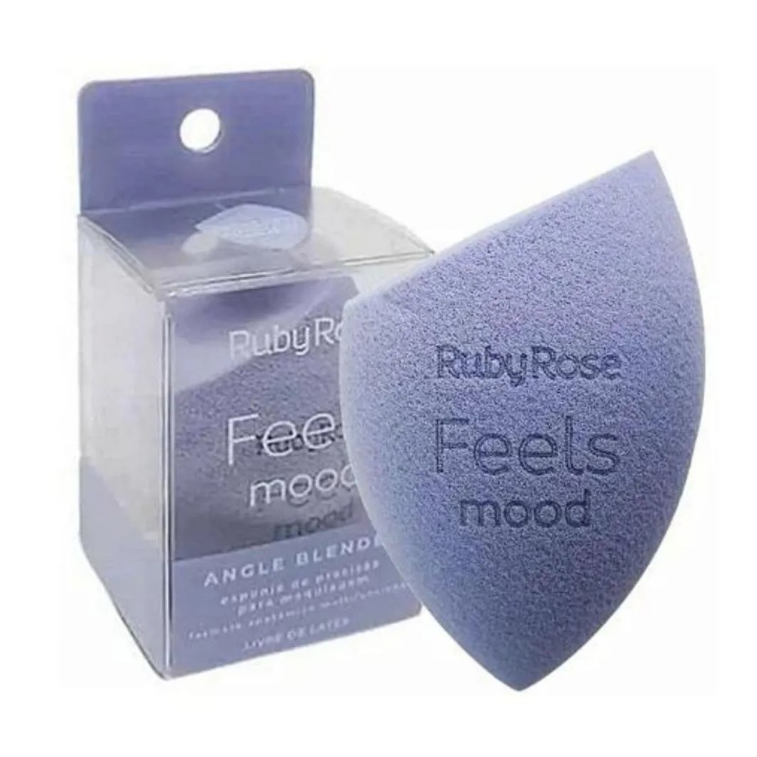 Esponja de Maquiagem Feels Mood Angle Blender Hb-s02 Ruby Rose